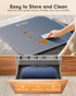 iTRUSOU BW402 Electric Warming Tray - Full Surface Heating,Rollable & Portable,Premium Silicone Nano-Material,3 Temperature Settings,Auto Shut-Off -Versatile Food Warmer for Pizza, Meals, and More