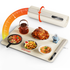 Warming Mat for Food, Voriah Electric Warming Tray with 3 Temp Settings & Auto Shut-Off, Food Warmer with Thick Silicone Surface to Keep Food Warm at Buffet, Parties, and Family Use（Apricot）