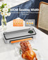 Vacuum Sealer Machine with Smart Touchscreen Control, 95kPa Dual-Pump Suction, Timeless Design for Hands, Free Sealing, 24H Non-Stop Breaks, widened 30CM Sealing Bar, External Bag Cutter, 2 Bags Rolls
