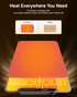 Warming Mat for Food, iTRUSOU Electric Warming Tray with 1–99H Timer, 7 Temp Settings, Patented Full-Surface Heating, °F/°C Switch, Flexible Roll-Up Food Warmers for Parties Buffet, Everyday Use