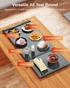 Expandable Warming Mat for Food – iTRUSOU 38"x16" Silicone Warming Tray with 7 Temp Settings, Switchable℃/℉, 99H Timer, Child Lock – 2 Panels Custom Sizes for Energy Efficiency
