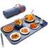 Electric Warming Tray, iTRUSOU Silicone Warming Mat for Food with 7 Level Temp, Switchable Celsius/Fahrenheit, 1-8Hr Auto Shut-Off, Upgrade Strap Keep Food Warm at Buffet, Party, Sabbath, Daily Use