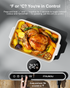 Warming Mat for Food, iTRUSOU Electric Warming Tray with 1–99H Timer, 7 Temp Settings, Patented Full-Surface Heating, °F/°C Switch, Flexible Roll-Up Food Warmers for Parties Buffet, Everyday Use