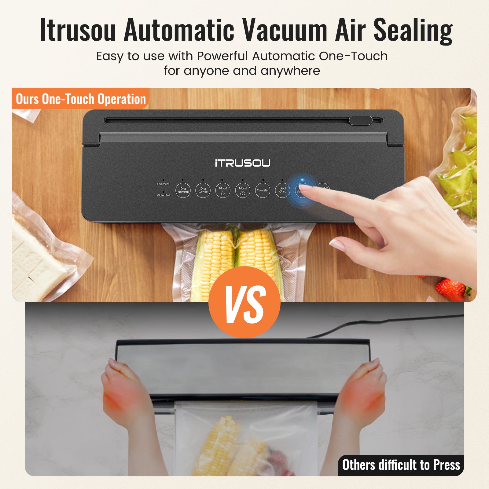 Itrusou Automatic Food Vacuum Sealer 